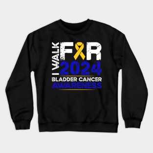 Bladder Cancer Awareness Walk 2024 Crewneck Sweatshirt